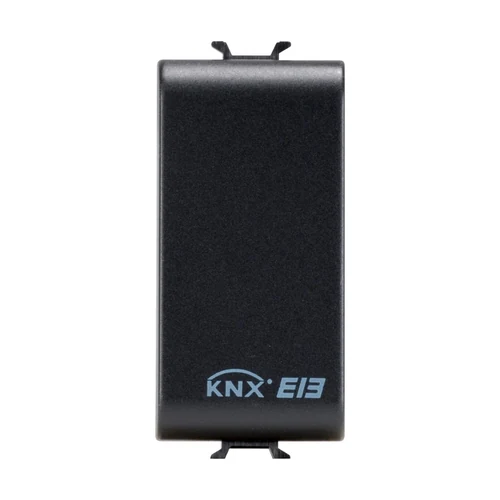 GEWISS GW12751 ChorusMart 1-Module Blank Cover Plate for 2/4-Channel Switch Interface - Black