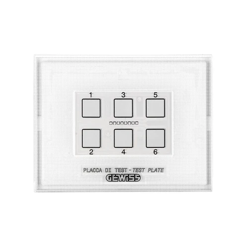 GEWISS GW16950 ChorusMart Decorative Frame with Replaceable Symbols