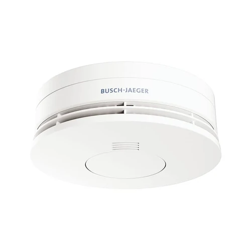 ABB 6833/01-84-500 Busch-Smoke Alarm Detector (studio white)
