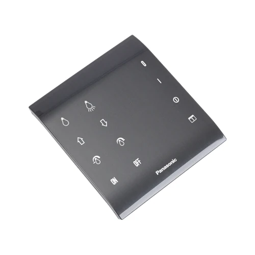 Panasonic Multis KNX Multifunctional Automation Switch 4 Gang Screenless Black (WRKT62045FB)