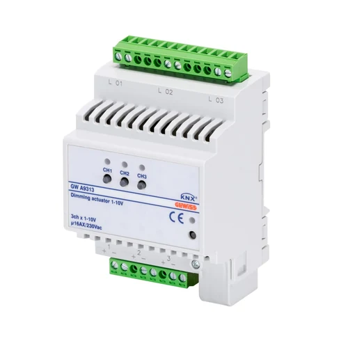 GEWISS GWA9313 KNX 3-Channel 16AX Dimming Actuator
