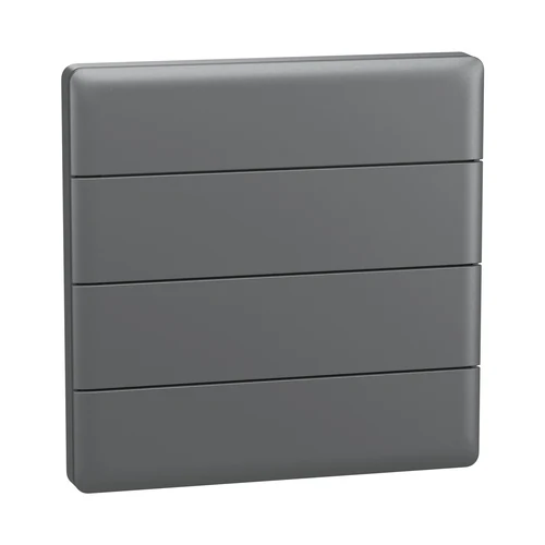 Schneider SpaceLogic KNX Unica-X Automation Switch 8-Button Black - NP16164_01BK_E1