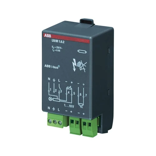 ABB LR/M1.6.2 Light Controller Module, 1-fold, 6 AX