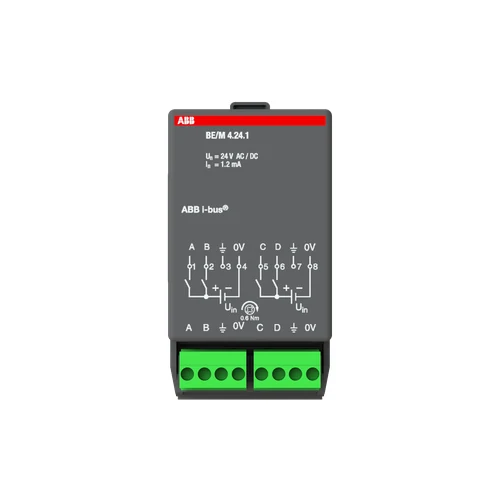 ABB BE/M4.24.1 Binary Input Module, 4-fold, 24 V
