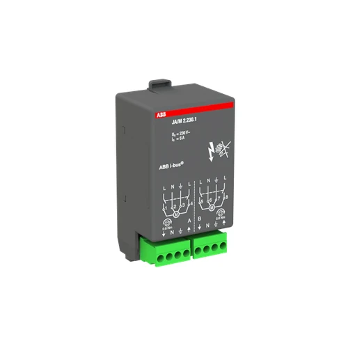 ABB JA/M2.230.1 Shutter Actuator Module, 2-fold, 230 V AC