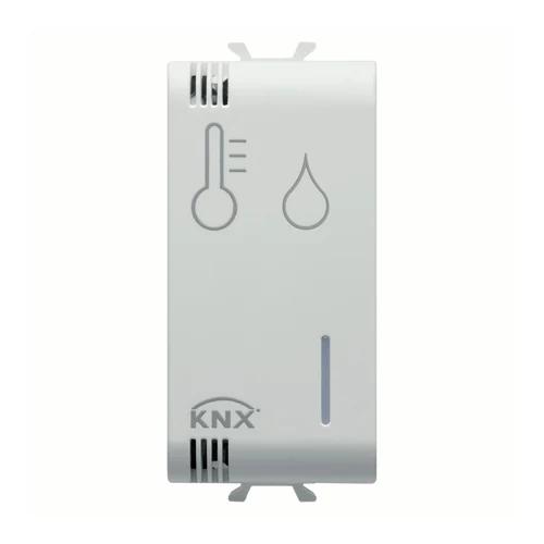 GEWISS GW15799H ChorusMart KNX Temperature & Humidity Sensor - 1 Module Satin White