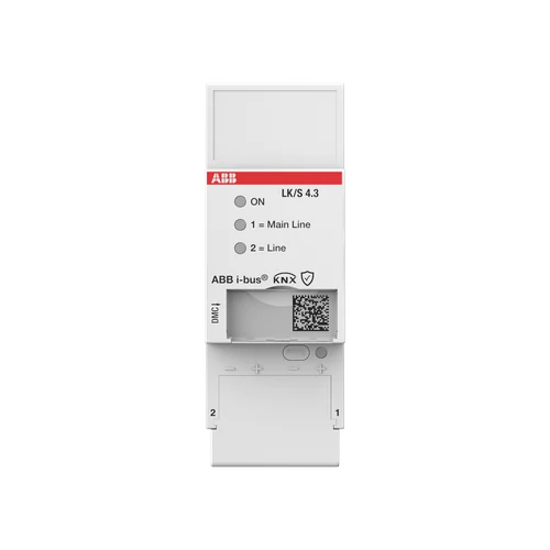 ABB LK/S4.3 KNX Line Coupler Secure, MDRC