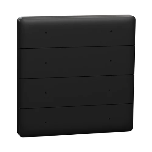 Schneider Unica X KNX 8-Key Push Button - Jet Black (NUX6164_02_JB)