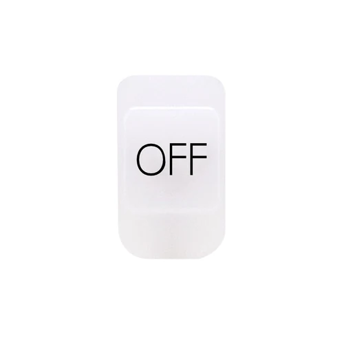 GEWISS GW10510A GEMMA Button Cover - OFF Symbol