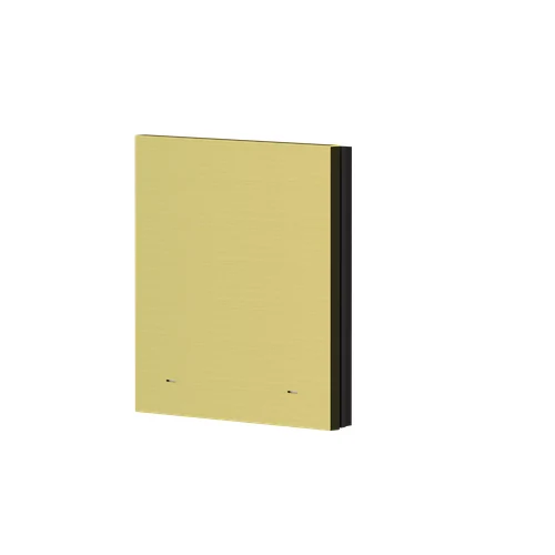 Theben iONprime PB 1R MBR 1-Way Rocker Switch Brushed Brass (9080058)