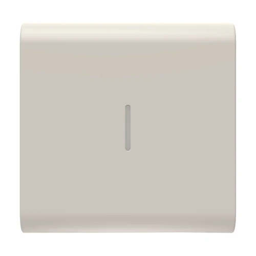 GEWISS ChoruSmart 2-Module Replaceable Button Cover for Axial Switches - Satin Beige (GW13556S)