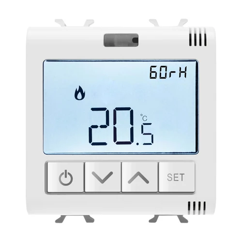 GEWISS GW10709 Connected Thermostat 2M White