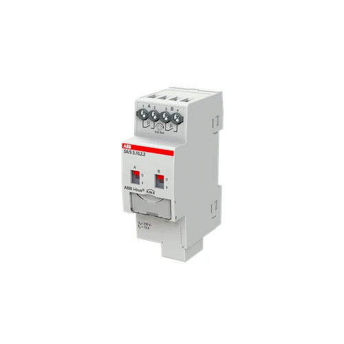 ABB SA/S2.10.2.2 Switch Actuator, 2-fold, 10 A, MDRC