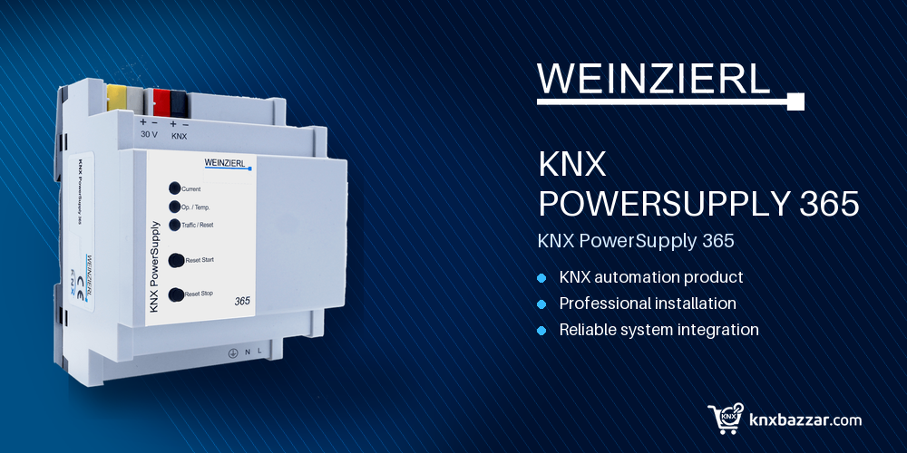 WEINZIERL KNX PowerSupply 365 640 mA KNX bus power supply