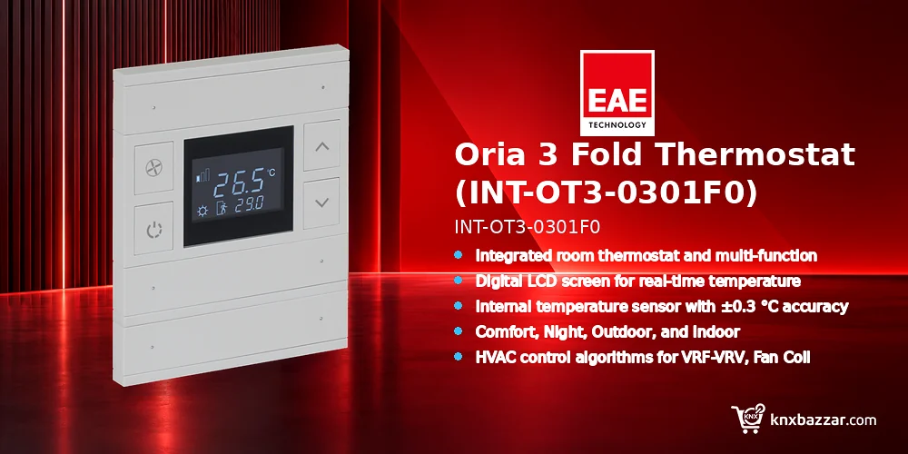 EAE Oria 3 Fold Thermostat