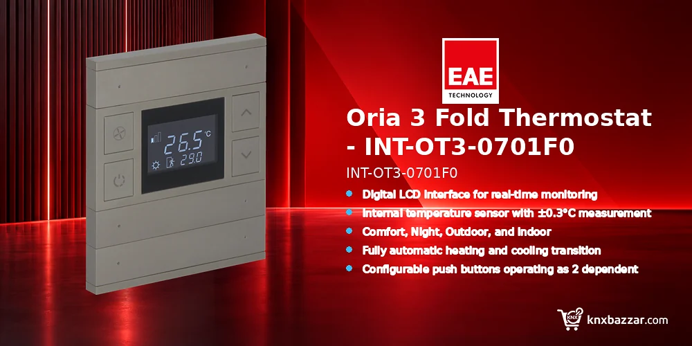 EAE Oria 3 Fold Thermostat