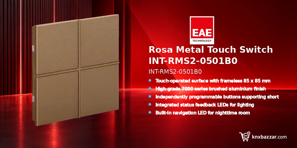 EAE Rosa Metal Touch Switch INT-RMS2-0501B0