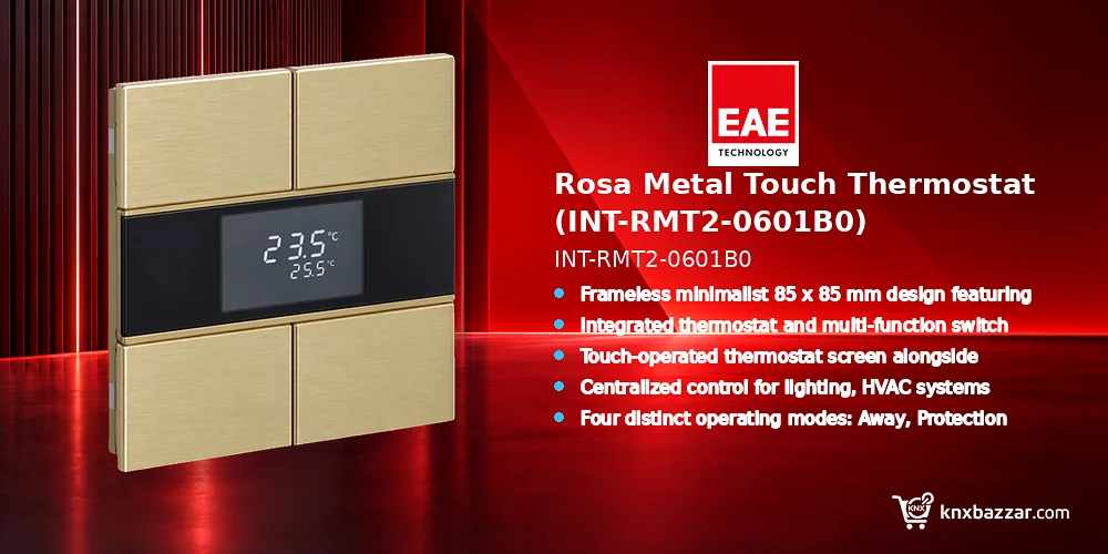 EAE Rosa Metal Touch Thermostat INT-RMT2-0601B0