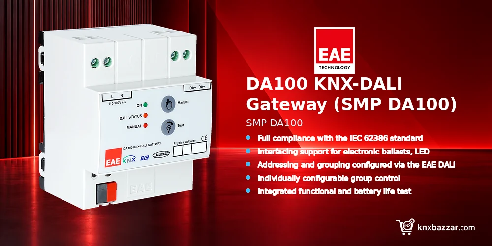 EAE DA100 KNX DALI Gateway