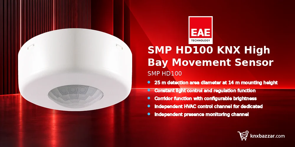 EAE SMP HD100 KNX High Bay Movement Sensor