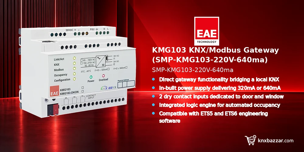 EAE KMG103 KNX Modbus Gateway