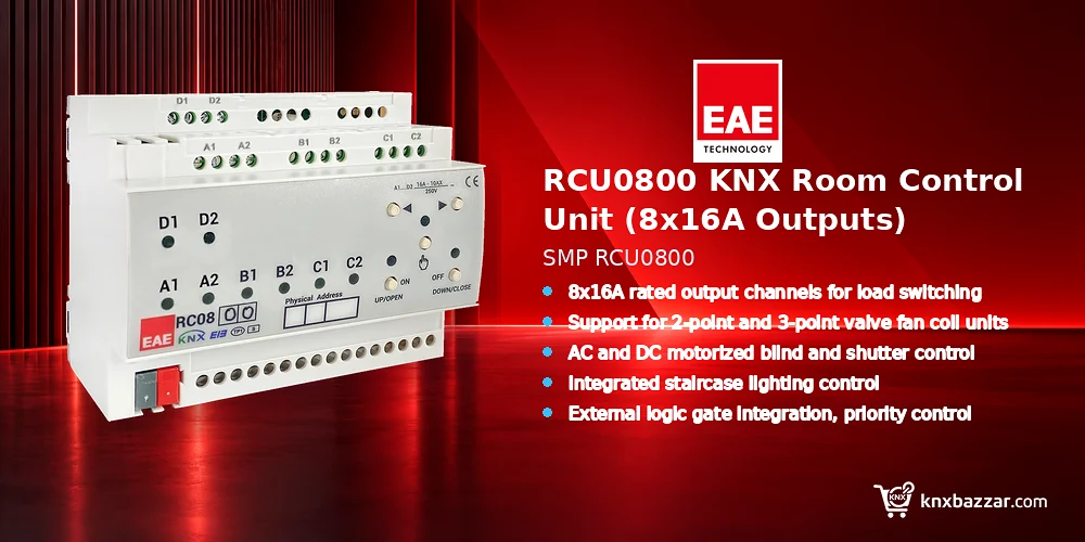 EAE RCU0800 KNX Room Control Unit