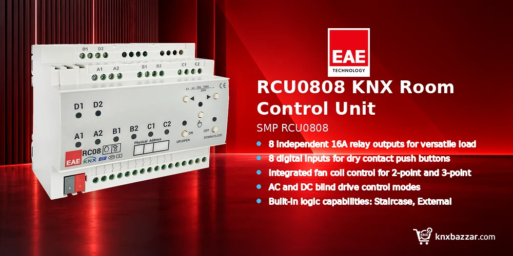 EAE RCU0808 KNX Room Control Unit