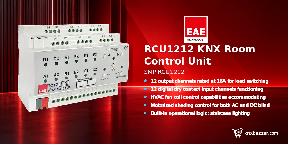 EAE RCU1212 KNX Room Control Unit
