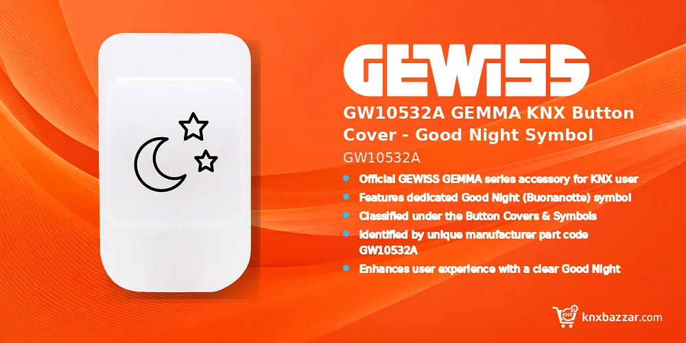 GEWISS GW10532A GEMMA KNX