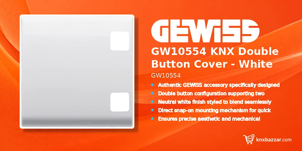 GEWISS GW10554 KNX double button cover
