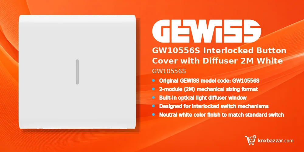 GEWISS GW10556S button cover