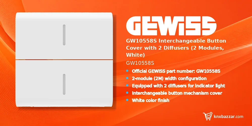 GEWISS GW10558S button cover