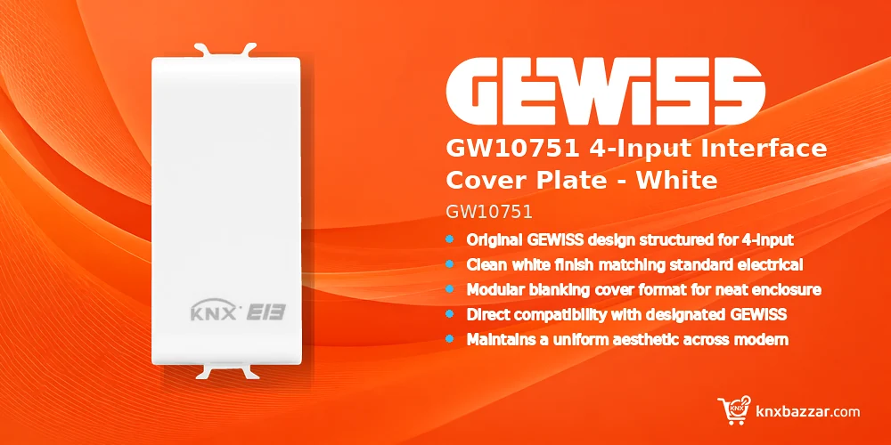 GEWISS GW10751 cover plate