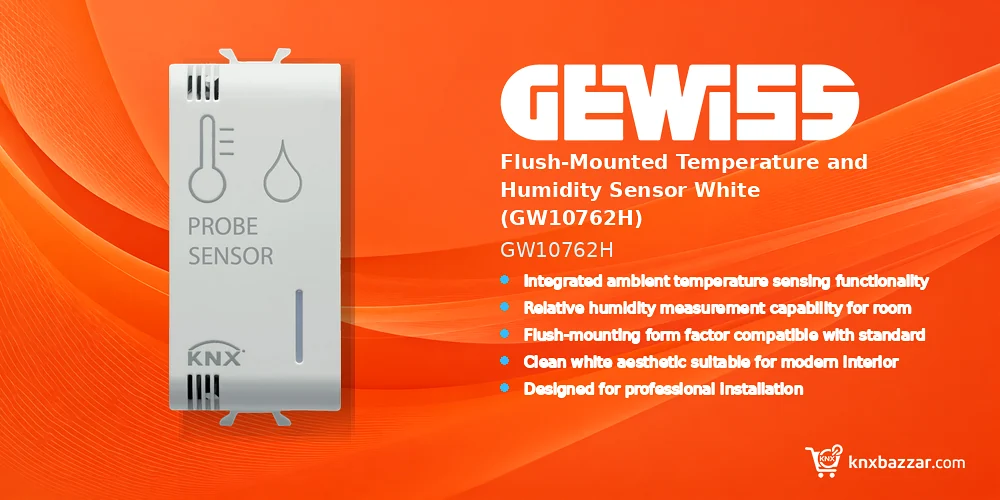GEWISS GW10762H temperature humidity sensor