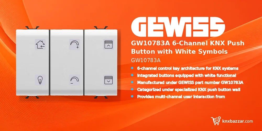 GEWISS GW10783A KNX Push Button