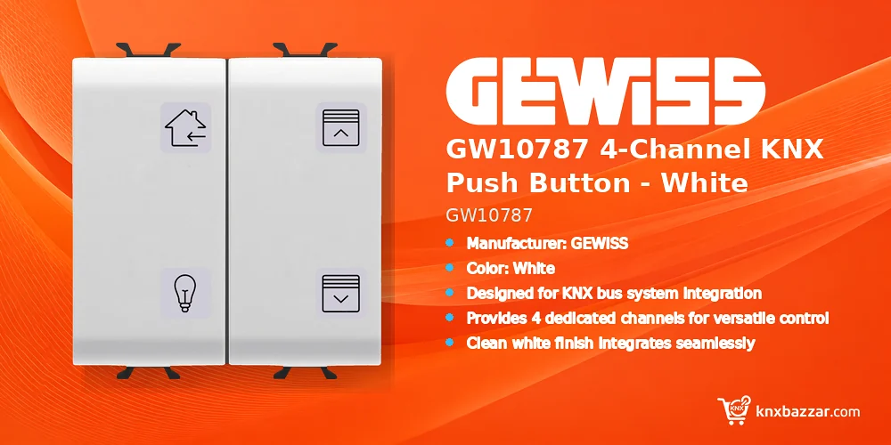 GEWISS GW10787 KNX push button