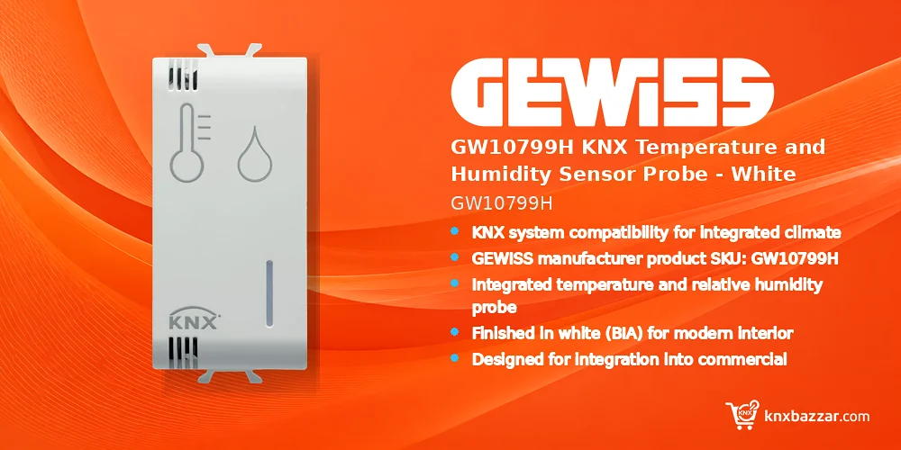 GEWISS GW10799H KNX sensor