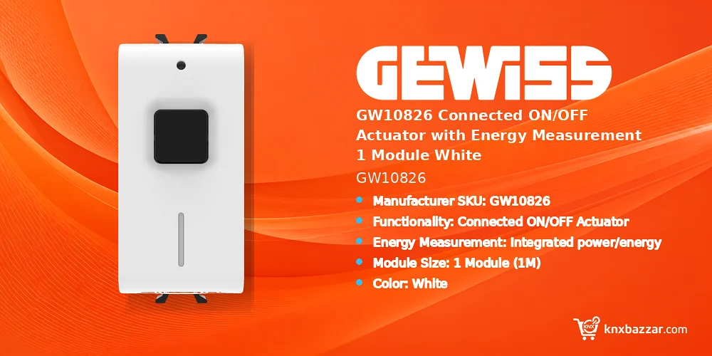 GEWISS GW10826 connected actuator
