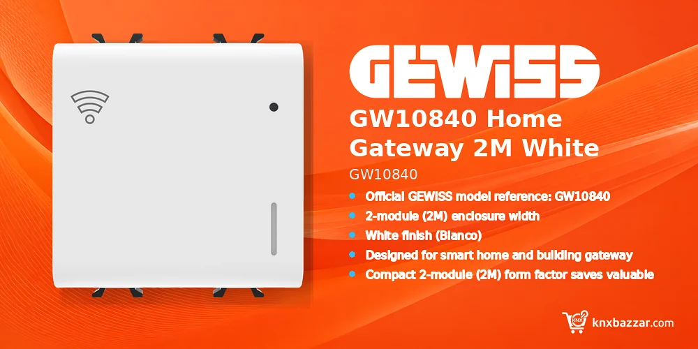 GEWISS GW10840 Home Gateway