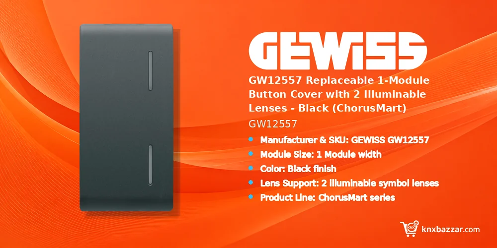 GEWISS GW12557 button cover