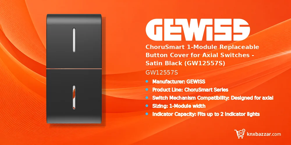 GEWISS GW12557S button cover