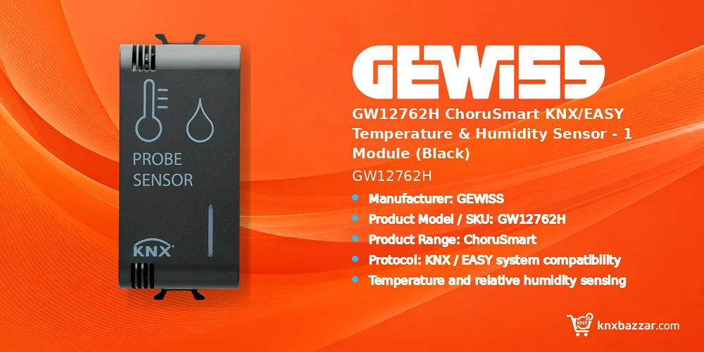 GEWISS GW12762H KNX sensor