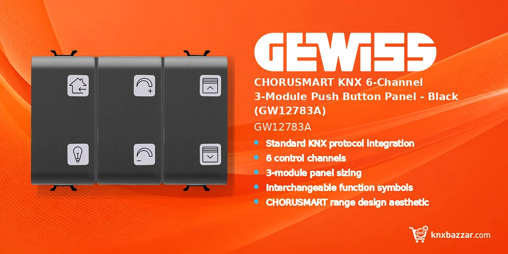 GEWISS GW12783A KNX push button