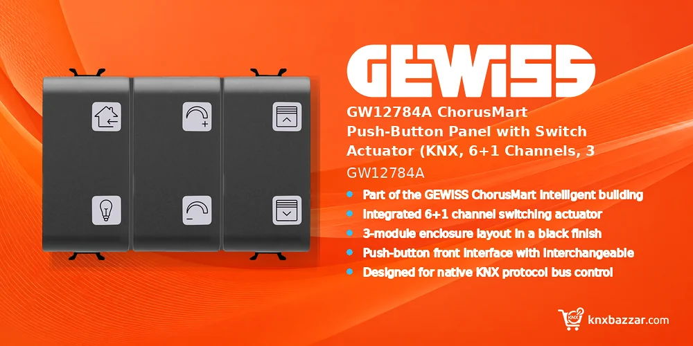 GEWISS GW12784A KNX