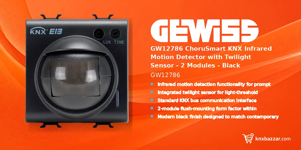 GEWISS GW12786 KNX motion sensor
