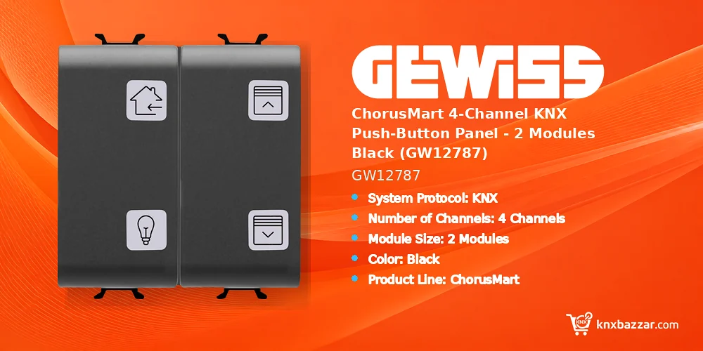 GEWISS GW12787 KNX push button