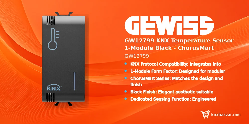 GEWISS GW12799 KNX temperature sensor