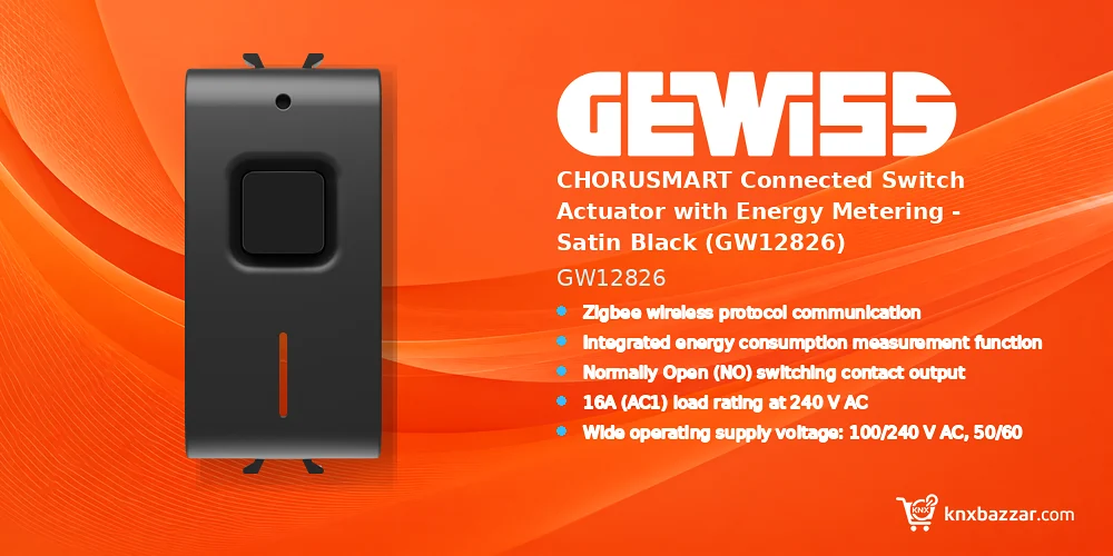 GEWISS GW12826 Zigbee actuator