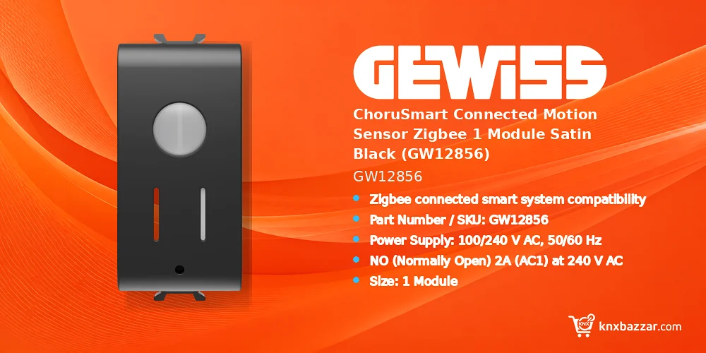 GEWISS GW12856 Zigbee Motion Sensor