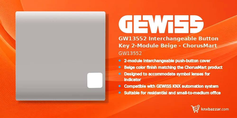 GEWISS GW13552 button key